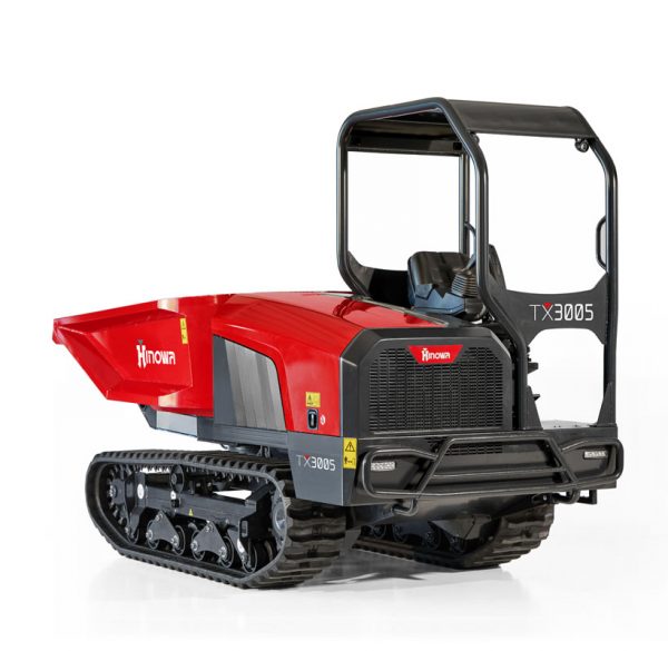 Hinowa TX3005 Minidumper på ojämn terräng med last