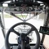 PaveJet S24 plattläggningsmaskin installerar sten på en byggarbetsplats.
